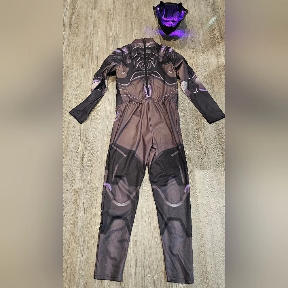 InSpirit Designs Fortnite Omega Purple Child Costume Boy's Size 10/12